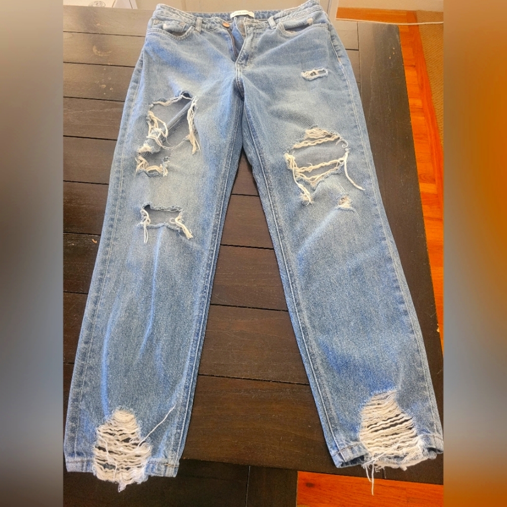 Women's Flying Monkey Distressed Jeans - Size 29